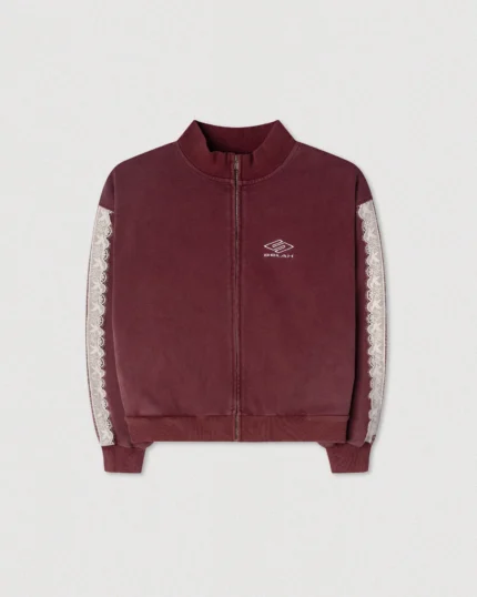 Columba Lace Striped Trackjacket