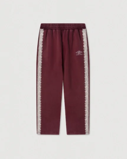 COLUMBA LACE STRIPED TRACKPANTS