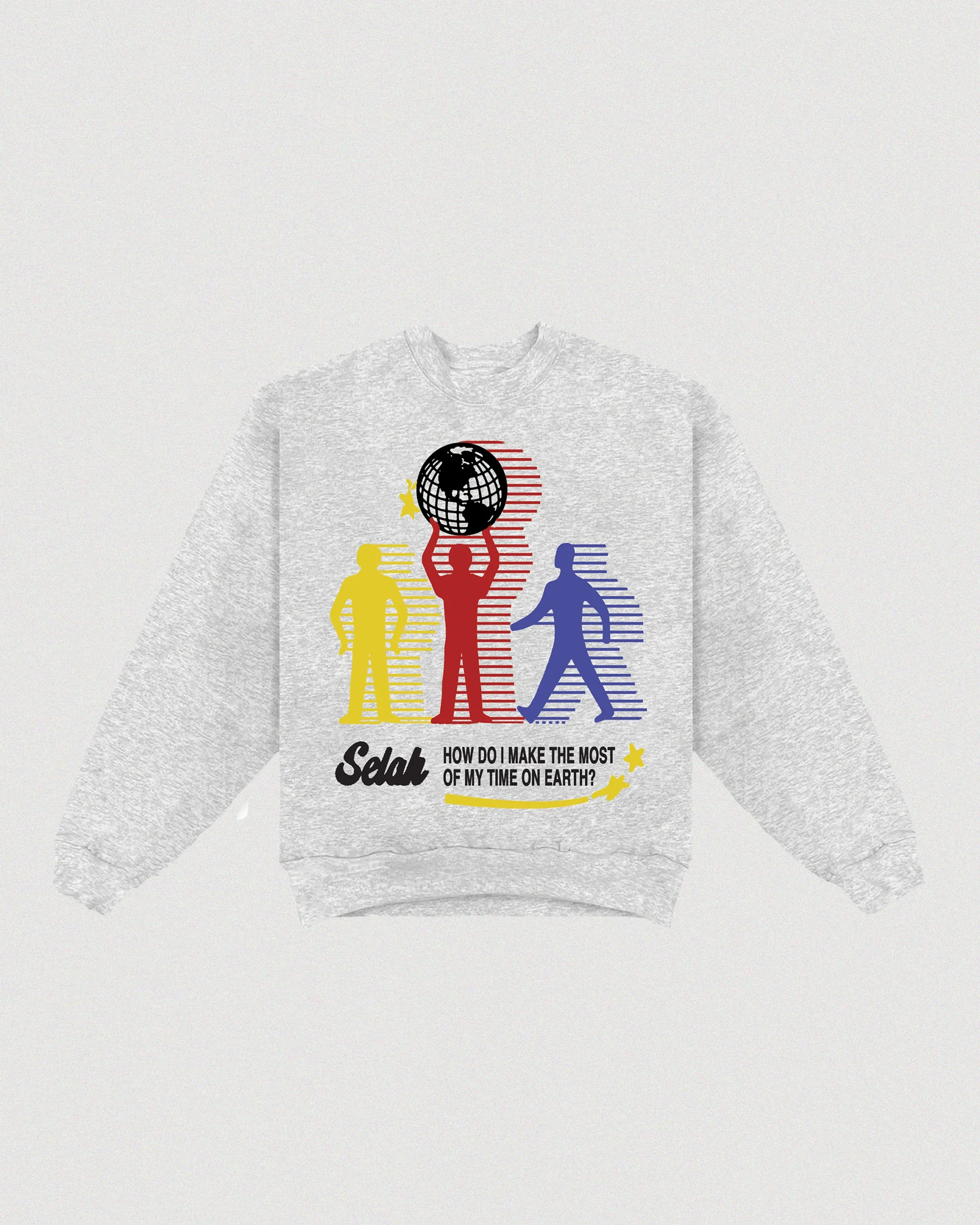 CREW SELAH TIME ON EARTH HEAVY CREWNECK