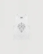 SELAH CRUCIFIX RIBBED TANK