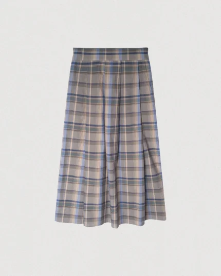ESTHER OVERSIZED PLAID SKIRT