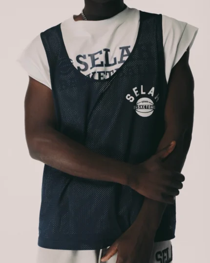 SELAH BASKETBALL" PRACTICE JERSEY CUT OFF TEE