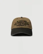 "ETERNITY" CANVAS DAD HAT