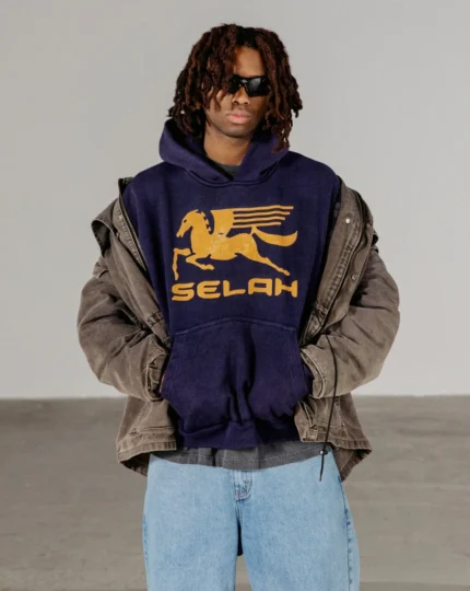 Pegasus Sun Faded Hoodie