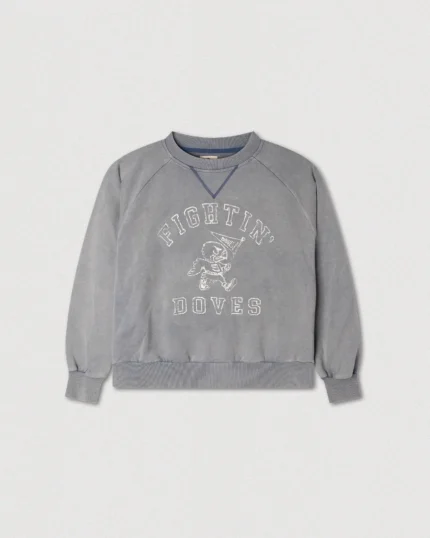FIGHTIN DOVES VINTAGE RAGLAN CREWNECK