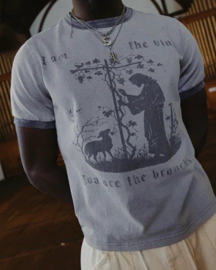 The Vine 70 S Ringer Tee