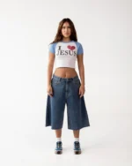 I 3 Jesus Raglan Baby Tee