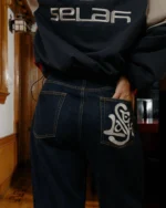 LOGO RELAXED DENIM