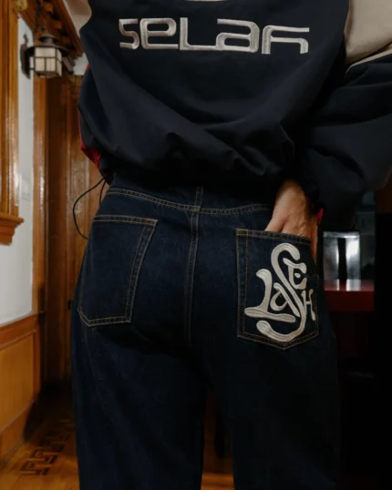 LOGO RELAXED DENIM