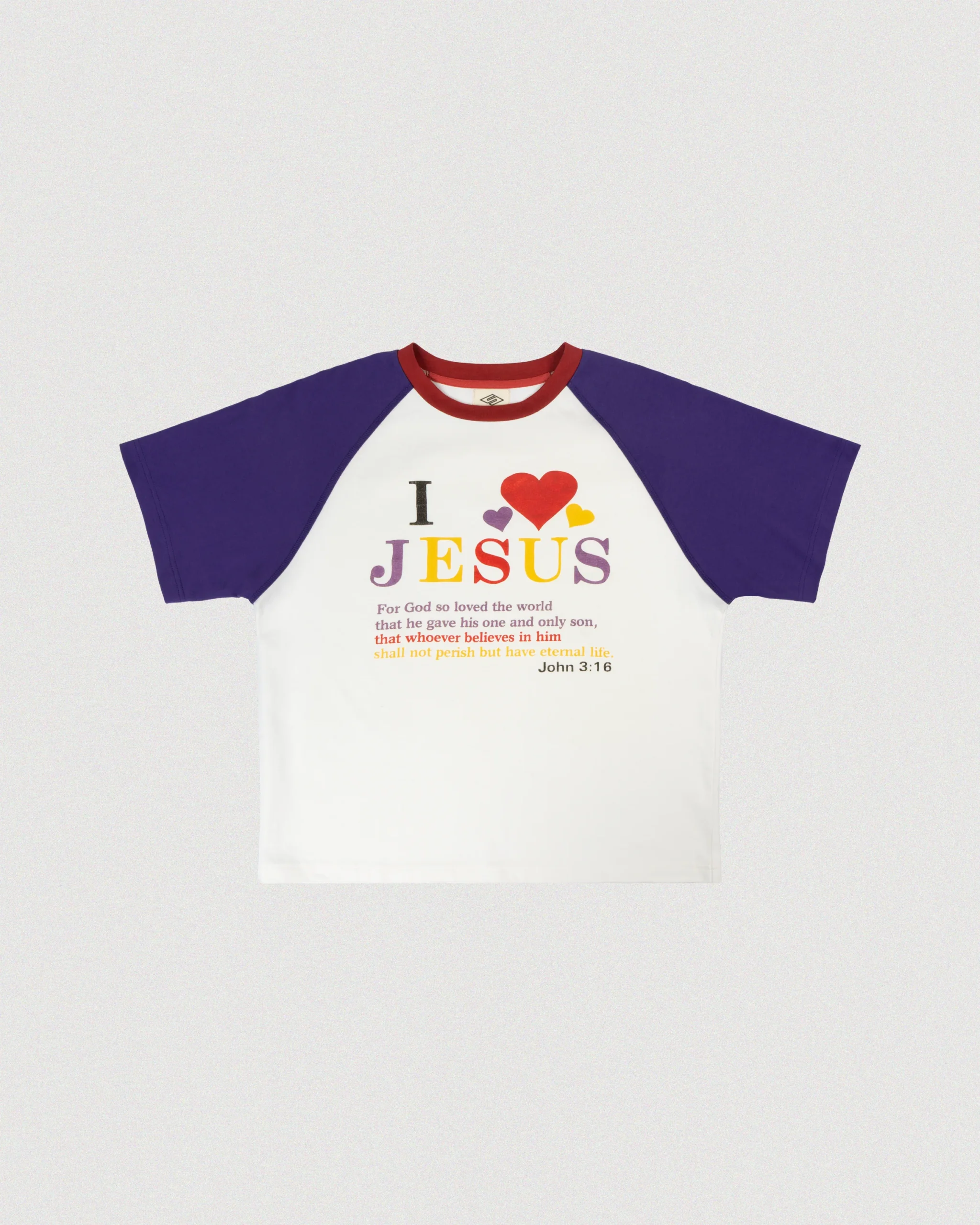 JOHN_3_16_RAGLAN_TEE John 3:16 Raglan Tee