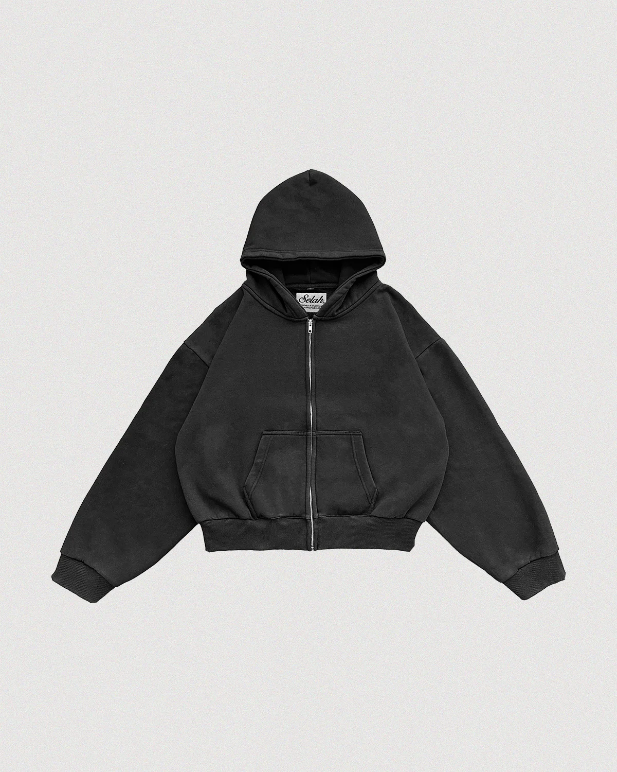 NOIRZIPHOODIE Noir Sun Faded Zip Hoodie