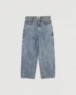 LOGO RELAXED DOUBLE KNEE DENIM