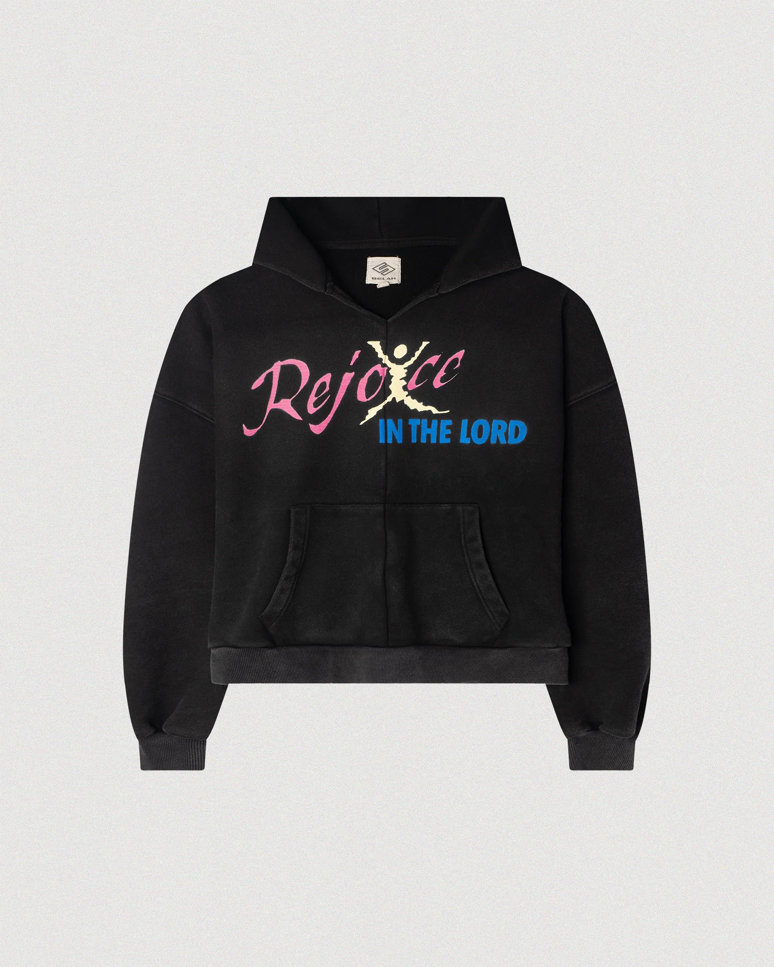 REJOICE_HOODIE Rejoice Middle Stitch Hoodie
