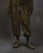 CAMO BAGGY SCRUNCH SWEATPANTS