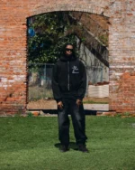 Running From God Zip Up Hoodie