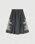 RUTH OVERSIZED PLAID SKIRT