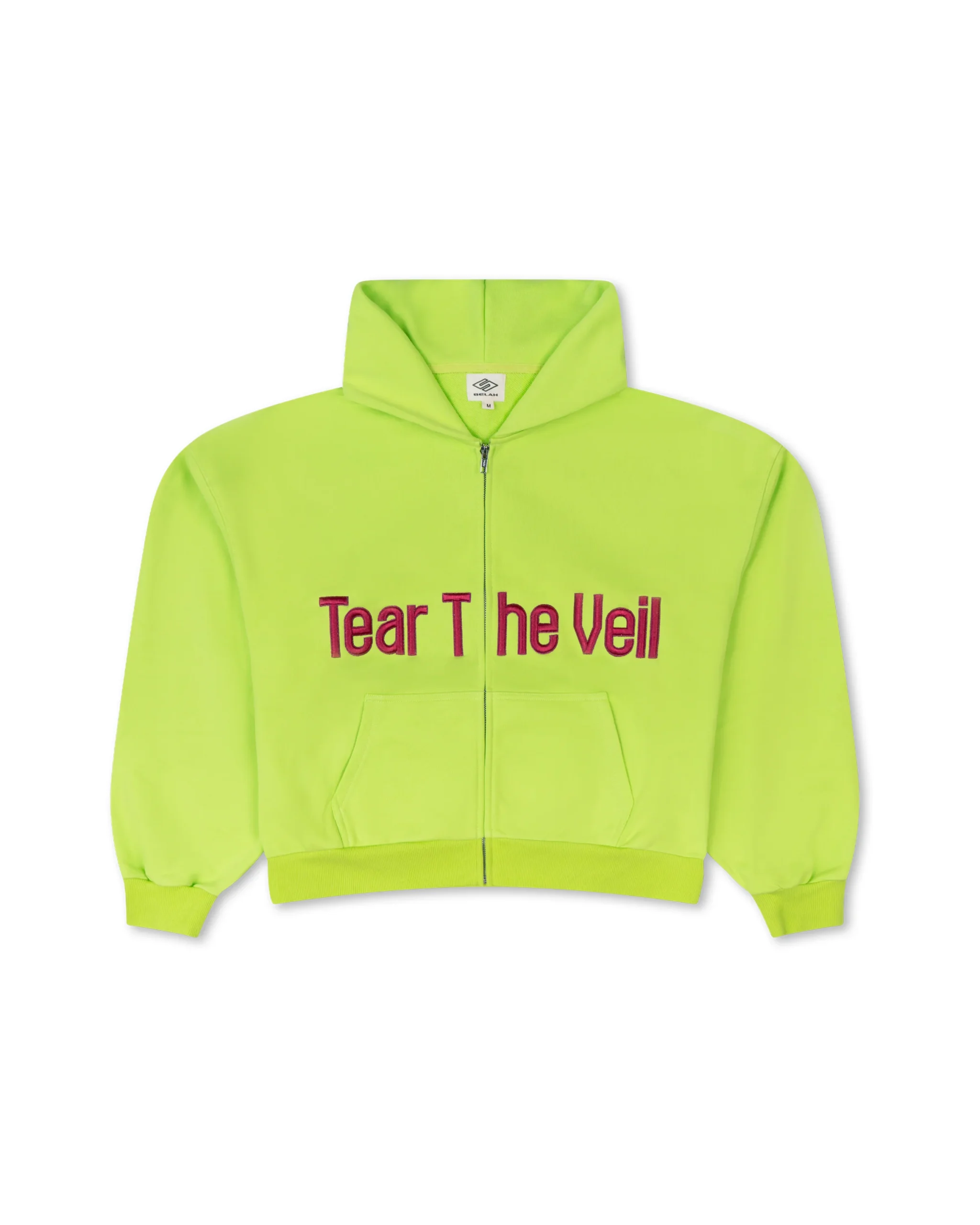 TEAR_THE_VEIL_NEON_ZIP Tear The Veil Zip Up Hoodie